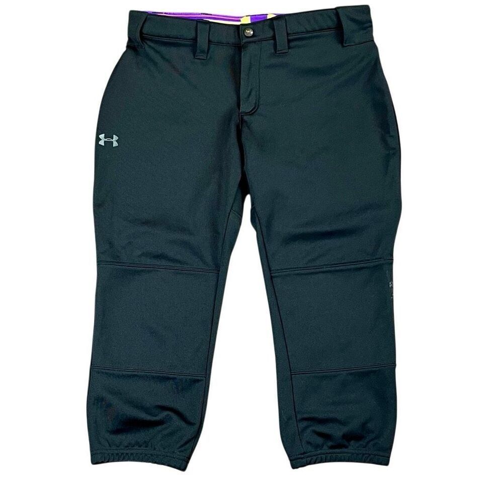 Under Armour Women's Utility Softball Black Pants Medium